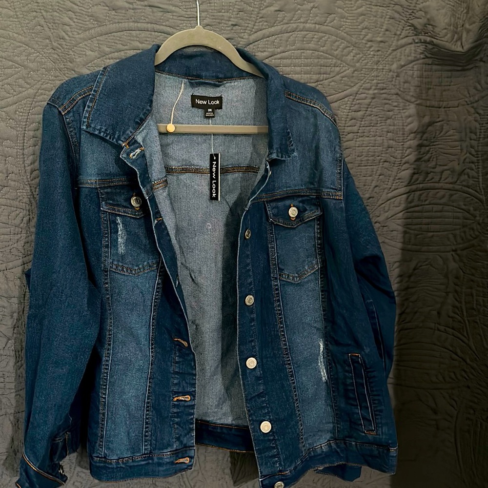 Blue Jean Jacket very stretchy